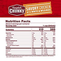 Campbells Chunky Soup Savory Chicken with White & Wild Rice - 18.8 Oz - Image 5