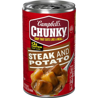 Campbell's Chunky Steak and Potato Soup - 18.8 Oz - Image 1