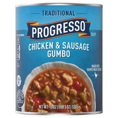 Progresso Traditional Soup Chicken & Sausage Gumbo - 19 Oz - Image 3