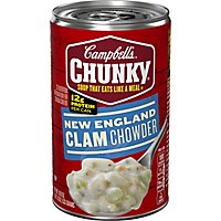 Campbells Chunky Soup Chowder Clam New England - 18.8 Oz - Image 2