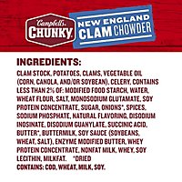 Campbells Chunky Soup Chowder Clam New England - 18.8 Oz - Image 6