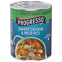 Progresso Soup Reduced Sodium Savory Chicken & Wild Rice - 18.5 Oz - Image 3