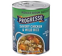 Progresso Soup Reduced Sodium Savory Chicken & Wild Rice - 18.5 Oz