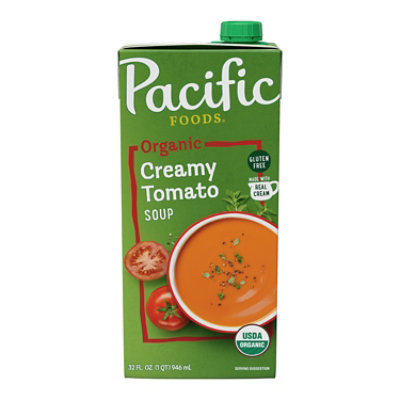 Pacific Foods Organic Creamy Tomato Soup - 32 Fl Oz - Image 1