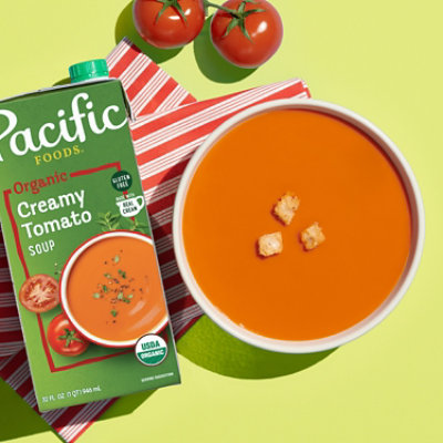 Pacific Foods Organic Creamy Tomato Soup - 32 Fl Oz - Image 2