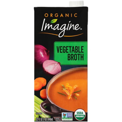 Imagine Natural Creations Organic Broth Vegetable - 32 Fl. Oz. - Image 2