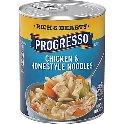 Progresso Rich & Hearty Soup Chicken & Homestyle Noodles - 19 Oz - Image 3