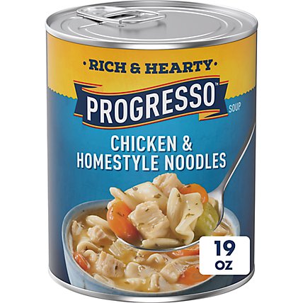 Progresso Rich & Hearty Soup Chicken & Homestyle Noodles - 19 Oz - Image 2
