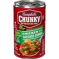Campbells Chunky Healthy Request Soup Grilled Chicken & Sausage Gumbo - 18.8 Oz - Image 2