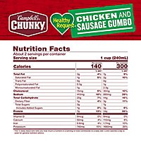 Campbells Chunky Healthy Request Soup Grilled Chicken & Sausage Gumbo - 18.8 Oz - Image 5