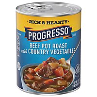 Progresso Rich & Hearty Soup Beef Pot Roast with Country Vegetables - 18.5 Oz - Image 1