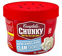 Campbells Chunky Soup Chowder Clam New England - 15.25 Oz