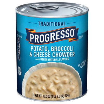 Progresso Traditional Soup Potato Brocolli & Cheese Chowder - 18.5 Oz - Image 3