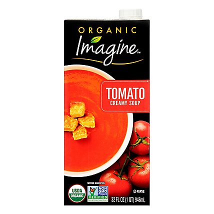 Imagine Organic Soup Creamy Tomato - 32 Fl. Oz. - Image 1