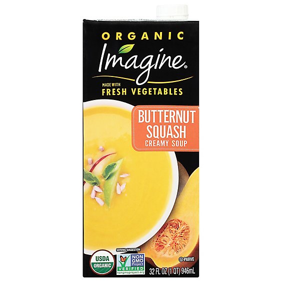 Imagine Organic Soup Creamy Butternut Squash - 32 Fl. Oz.