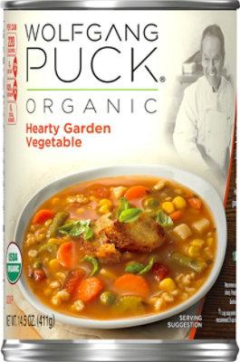 Wolfgang Puck Soup Organic Hearty Garden Vegetable - 14.5 Oz - Image 2