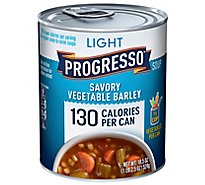 Progresso Light Soup Savory Vegetable Barley - 18.5 Oz