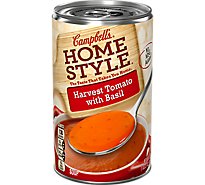 Campbells Home Style Soup Harvest Tomato with Basil - 18.6 Oz