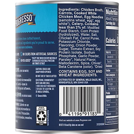 Progresso Traditional Soup 99% Fat Free Chicken Noodle - 19 Oz - Image 6