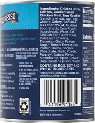 Progresso Traditional Soup 99% Fat Free Chicken Noodle - 19 Oz - Image 6