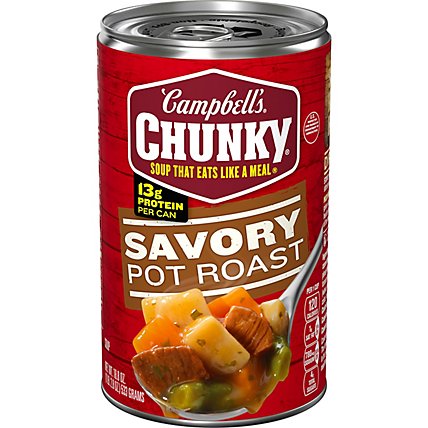 Campbells Chunky Soup Savory Pot Roast - 18.8 Oz - Image 2