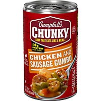 Campbells Chunky Soup Grilled Chicken & Sausage Gumbo - 18.8 Oz - Image 2