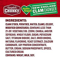 Campbells Chunky Healthy Request Soup New England Clam Chowder - 18.8 Oz - Image 6