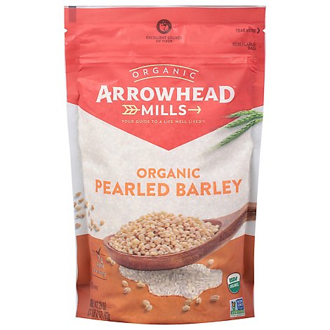 Arrowhead Mills Organic Barley Pearled - 28 Oz