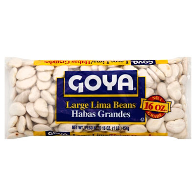 Goya Beans Lima Large - 16 oz - Image 1