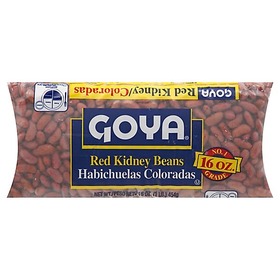Goya Beans Red Kidney - 16 Oz