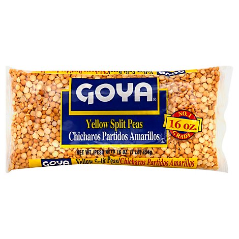 Goya Peas Split Yellow - 16 oz