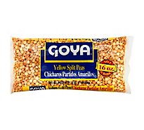Goya Peas Split Yellow - 16 oz
