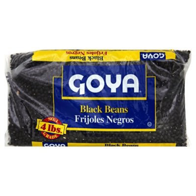 Goya Beans Black Bag - 4 Lb - Image 1