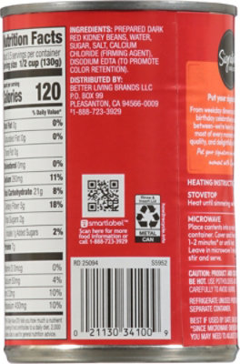 Signature SELECT Beans Kidney Dark Red - 15 Oz - Image 5