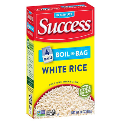 Success Boil In Bag White Rice In Box - 14 Oz - Image 1