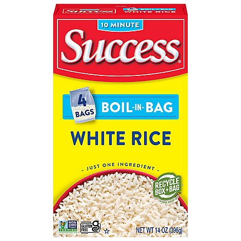 Success Boil-in-Bag Rice Long Grain White Rice - 14 oz