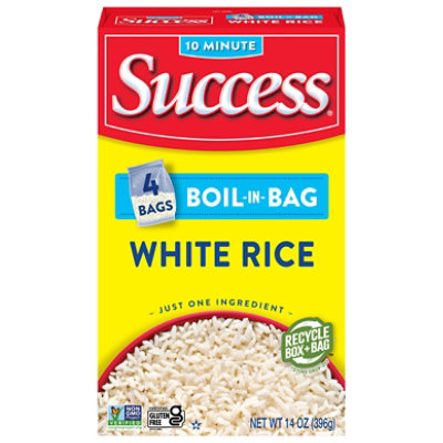 Success Boil-in-Bag Rice Long Grain White Rice - 14 oz