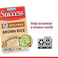 Success Boil-in-Bag Rice Whole Grain Brown Rice - 14 oz - Image 3