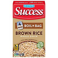 Success Boil-in-Bag Rice Whole Grain Brown Rice - 14 oz - Image 2