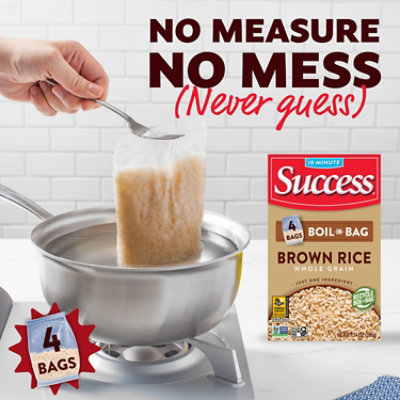 Success Boil In Bag Brown Rice In Box - 14 Oz - Image 4
