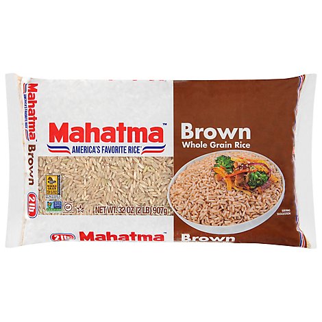 Mahatma Rice Brown - 32 Oz