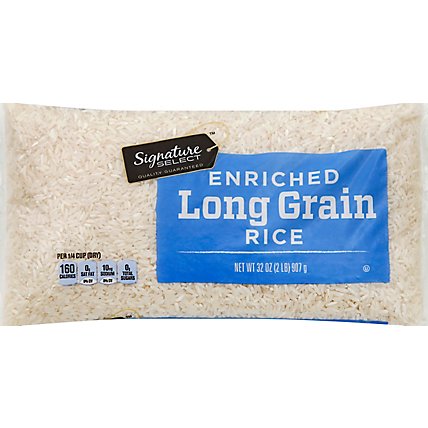 Signature SELECT Rice Enriched Long Grain - 32 Oz - Image 2