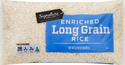 Signature SELECT Enriched Long Grain Rice - 32 Oz - Image 2