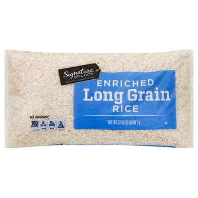 Signature SELECT Enriched Long Grain Rice - 32 Oz - Image 1