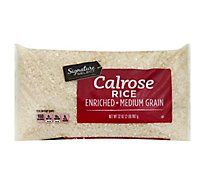 Signature SELECT Rice Enriched Medium Grain Calrose - 32 Oz
