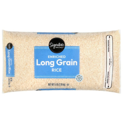 Signature SELECT Enriched Long Grain Rice - 5 Lb