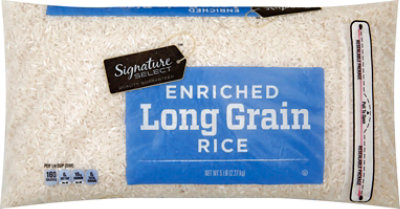 Signature SELECT Enriched Long Grain Rice - 5 Lb - Image 2