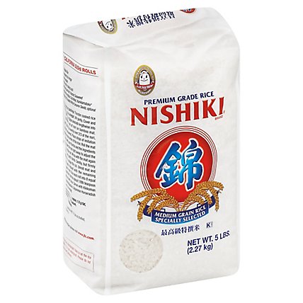 Nishiki Rice Medium Grain - 5 Lb - Image 1
