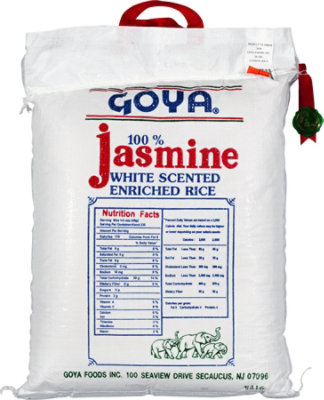 Goya Rice Thai Jasmine White Scented Enriched - 20 Lb - Image 2