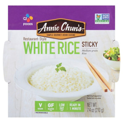 Annie Chuns Rice Express Sticky White Rice - 7.4 Oz - Image 1